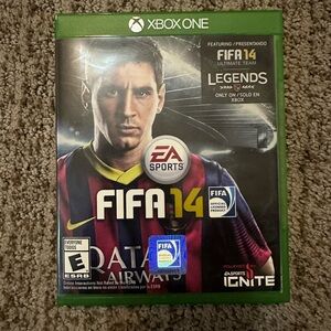 EA Sports FIFA 14 Xbox One - Black/Blue/Red Cover